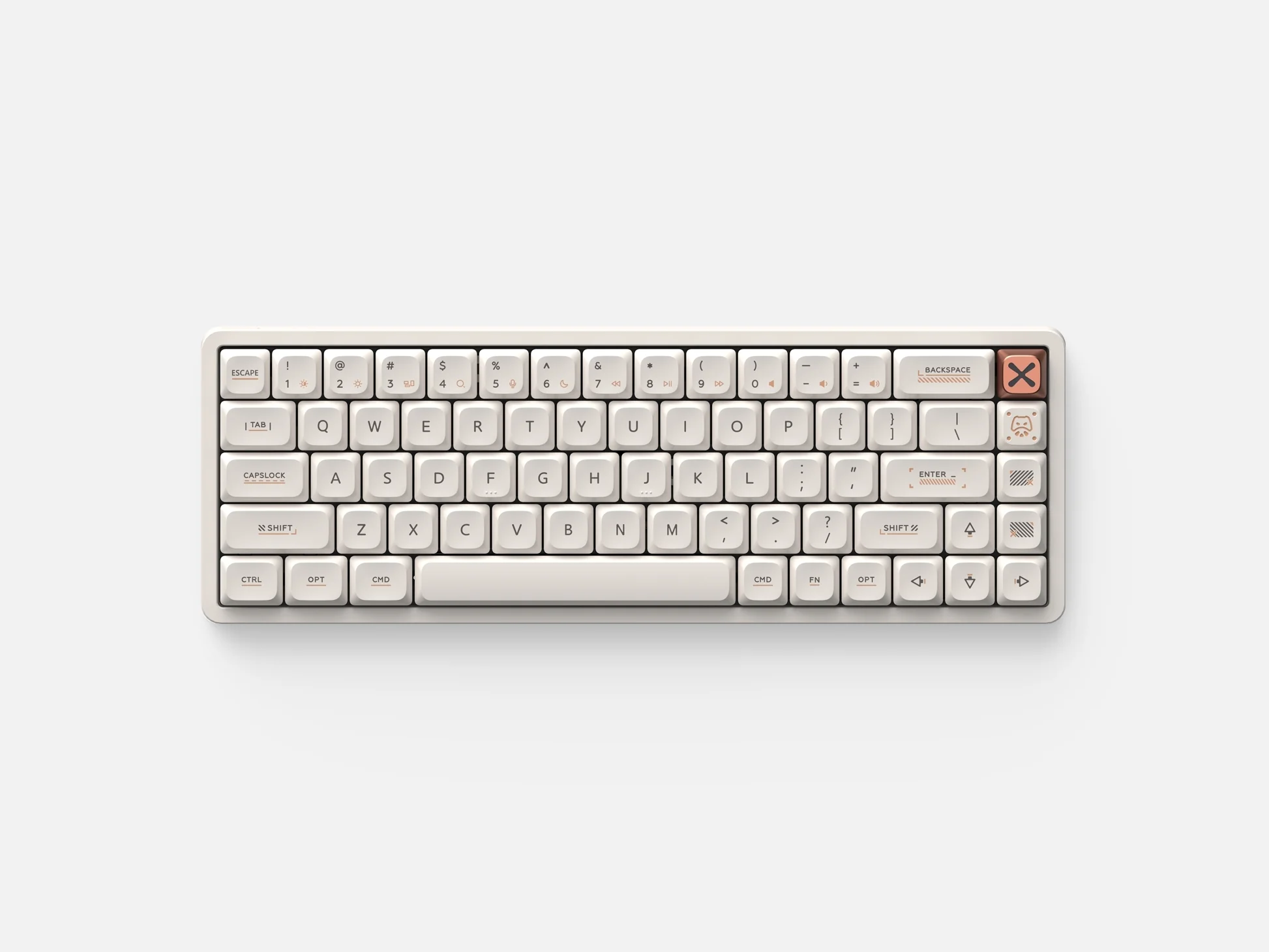 IQUNIX Magi65 Mecánico Inalámbrico Aluminio